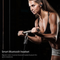 Ecouteurs Bluetooth Metal avec Telecommande pour Smartphone Sans Fil Bouton Son Kit Main Libre INTRA-AURICULAIRE Universel