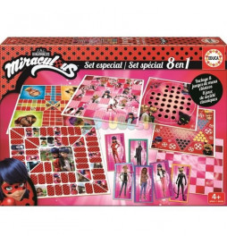 EDUCA Miraculous 8 jeux en 1
