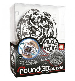 PUZZLE 3D ROND HYPNOTIC -...