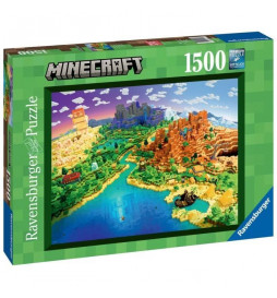 Puzzle 1500 p monde Minecraft