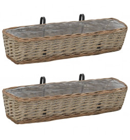 Jardinières de balcon 2 pcs...