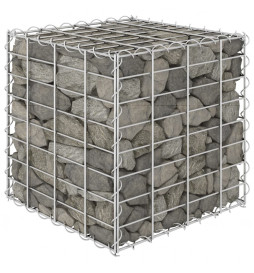 Lit surélevé cube à gabion...