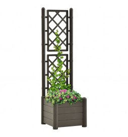 Jardinière avec treillis...