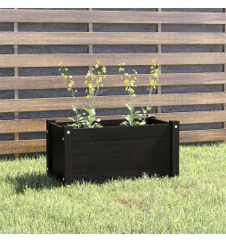 Jardinière Noir 60x31x31 cm...