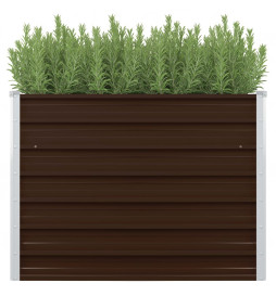 Jardinière surélevée Marron...