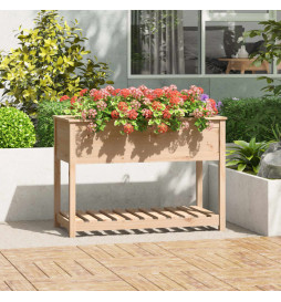 Jardinière avec étagère...