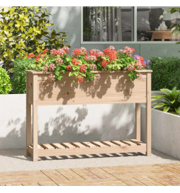 Jardinière avec étagère...