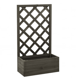 Jardinière à treillis de...