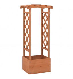Jardinière à treillis avec...