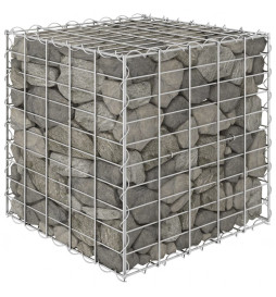 Lit surélevé cube à gabion...