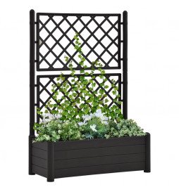 Jardinière avec treillis...