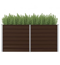 Jardinière surélevée Marron...