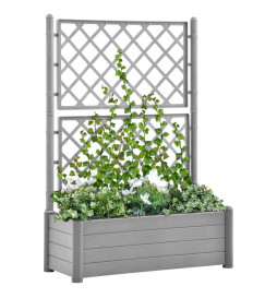 Jardinière avec treillis...