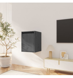 Armoire murale Gris...