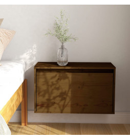 Armoire murale Marron miel...