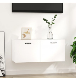 Armoire murale Blanc...