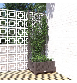 Jardinière avec treillis...