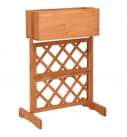 Jardinière à treillis de...