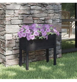 Jardinière Noir 70x31x70 cm...