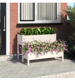 Jardinière Blanc 110x84x75...