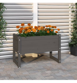 Jardinière Gris 78x40x52 cm...