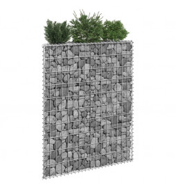 Lit surélevé à gabion en...