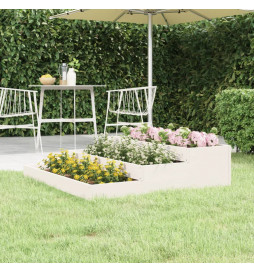 Jardinière Blanc 107x107x27...