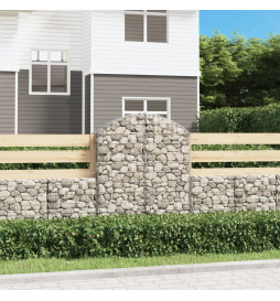 Panier de gabions arqué...