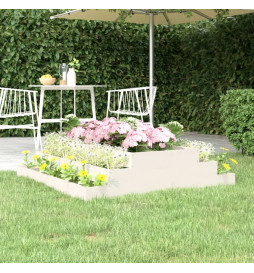 Jardinière Blanc 110x110x27...