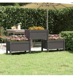 Jardinière Gris 178,5x44x75...