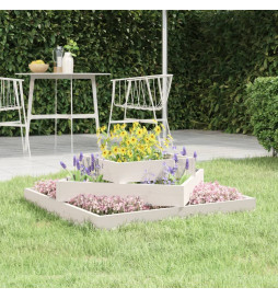 Jardinière Blanc 83x83x27...