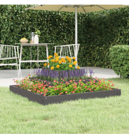 Jardinière Gris 80x80x27 cm...