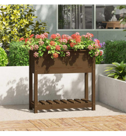 Jardinière avec étagère...