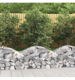 Panier de gabions arqué...