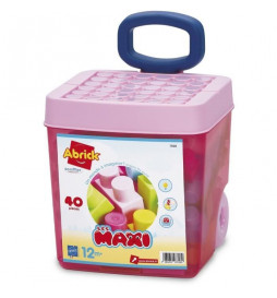 Chariot de briques ROSE -...