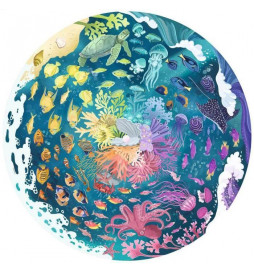 Puzzle rond 500 p Océan
