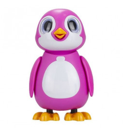Pingouin interactif rose -...