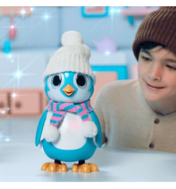 Pingouin interactif bleu -...