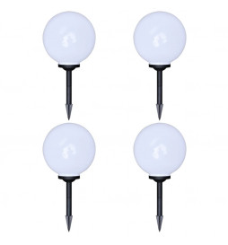 4 pcs Lampes d'allée...