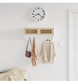 Porte-manteau mural Blanc...