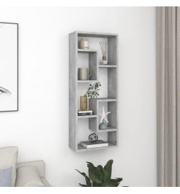 Étagère murale Gris béton...