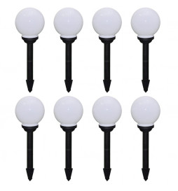 8 pcs Lampes d'allée...