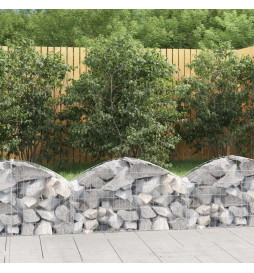 Panier de gabions arqué...