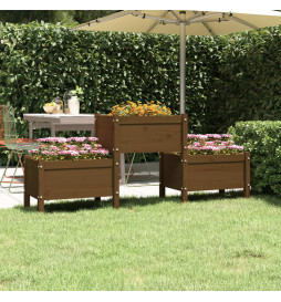 Jardinière Marron miel...