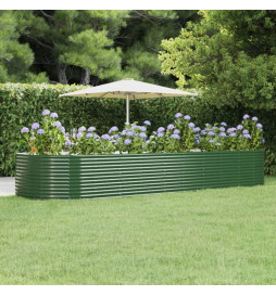 Lit surélevé de jardin Vert...