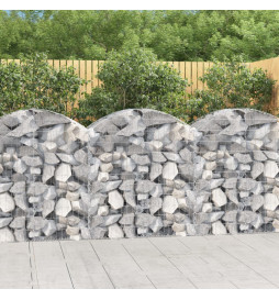 Panier de gabions arqué...