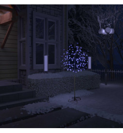 Sapin de Noël 120 LED bleu...