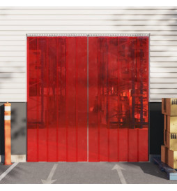 Rideau de porte rouge 300...
