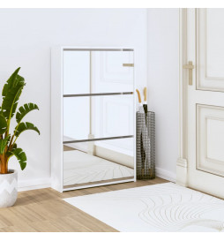 Armoire chaussures miroir...