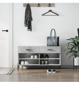 Banc à chaussures gris...